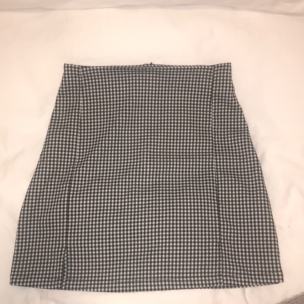 John Galt plaid skirt